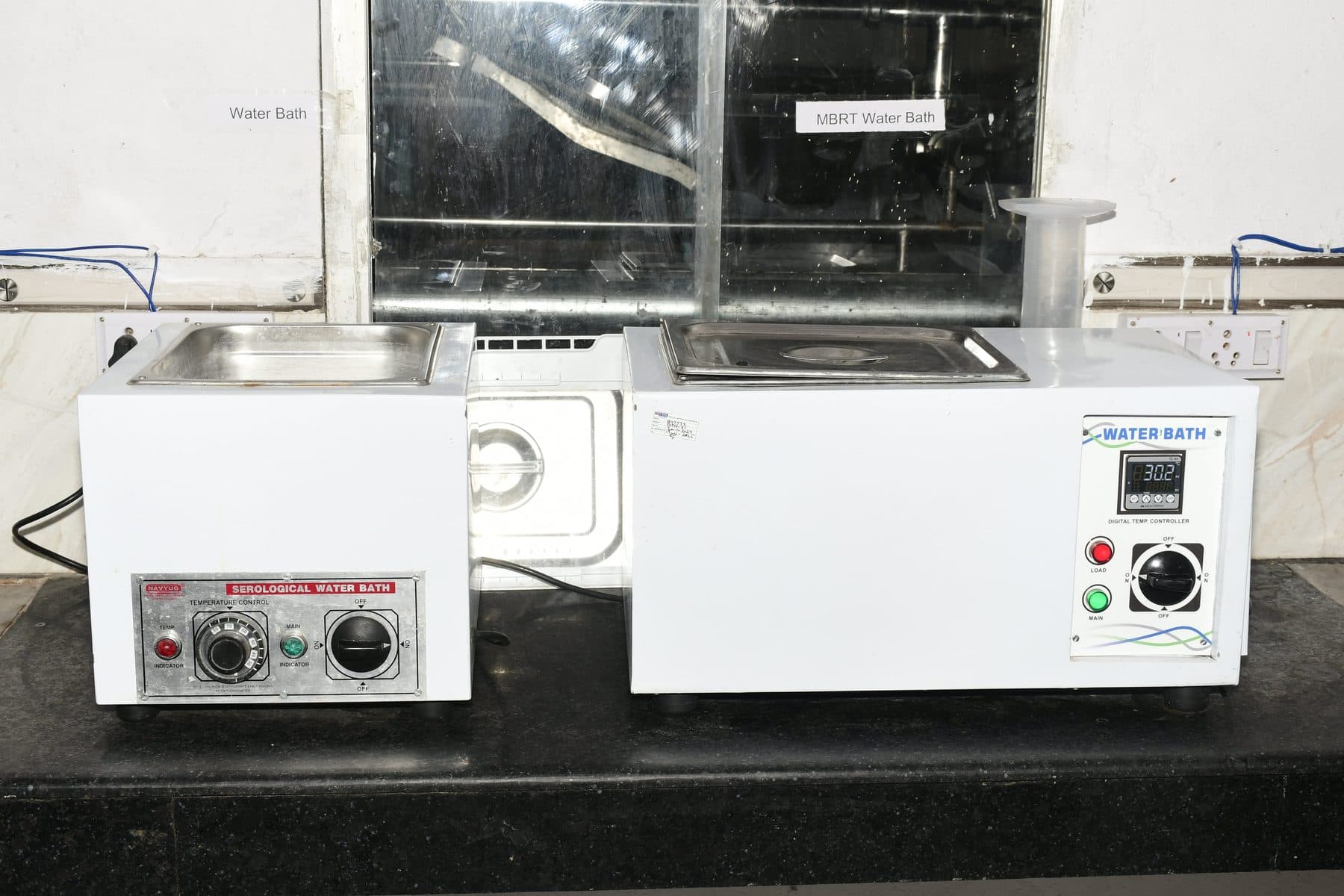 Water bath used in sample preparation